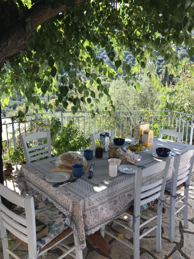 Maison Charme Avec Piscine Privee, Pres De La Mer A Sappounakeika, Tyros Sapounakeika Dış mekan fotoğraf